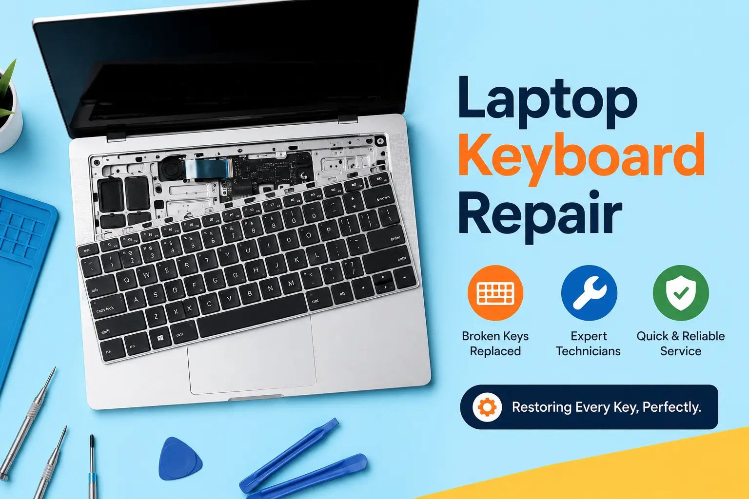 Laptop keyboard repair service onsite Mumbai Navi Mumbai