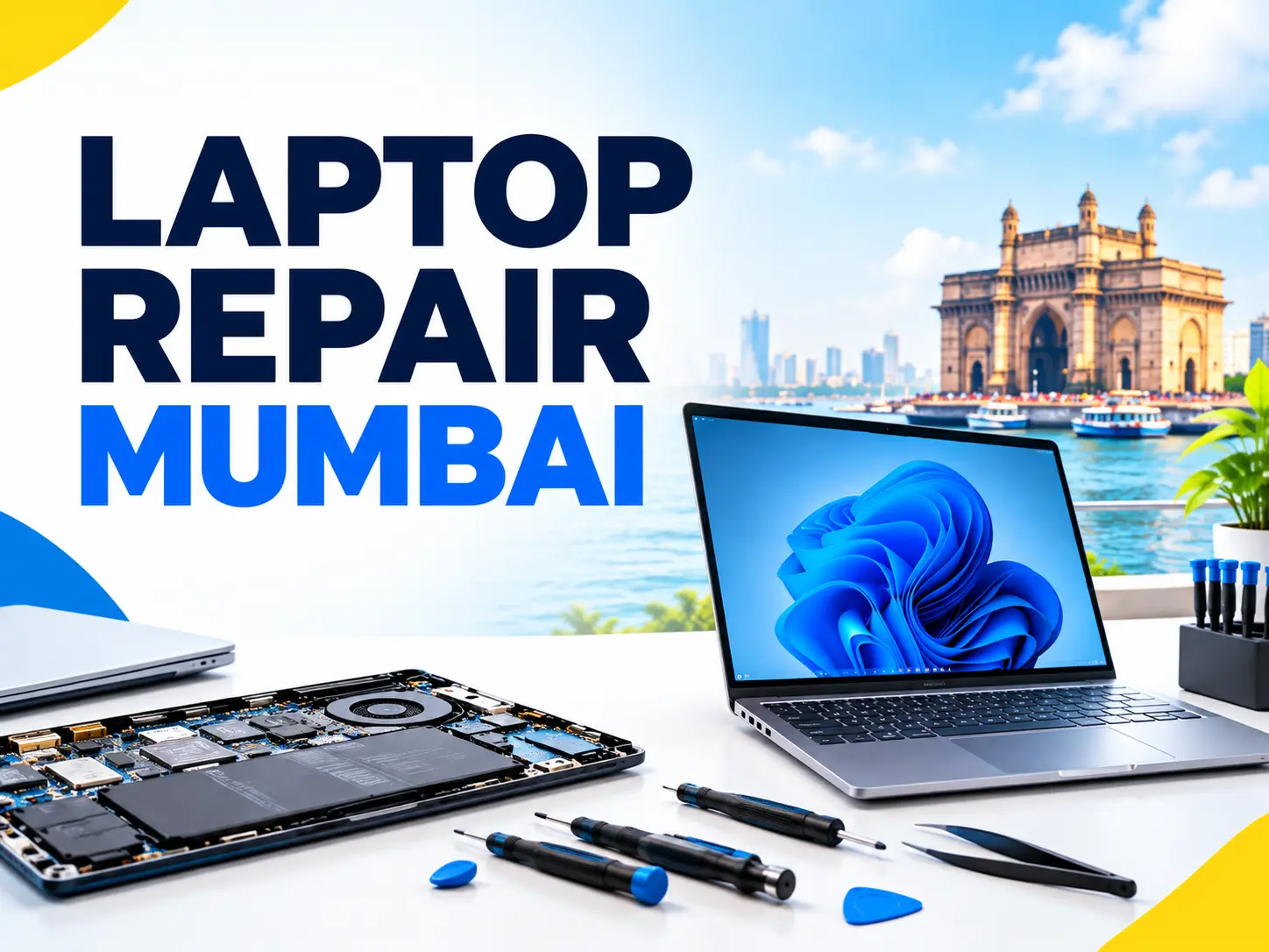 Laptop repair service in Mumbai by Bombay Computers